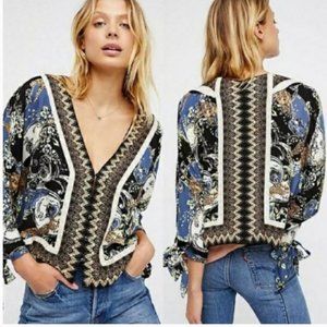 Free People Catch Me If You Can Blouse